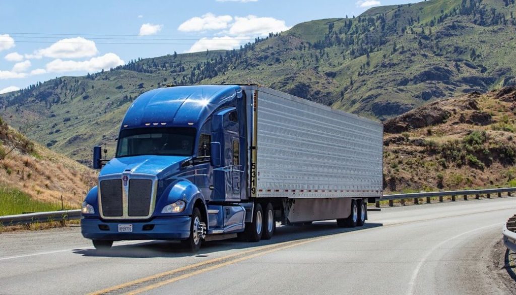 CG Truck tractor and trailer